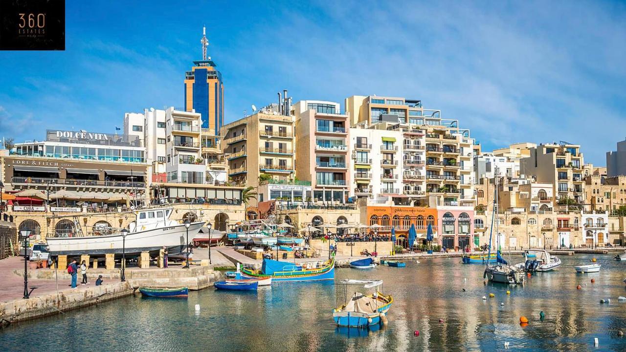 A Comfortable Apartment In The Heart Of Paceville Bt 360 Estates سانت جوليان المظهر الخارجي الصورة